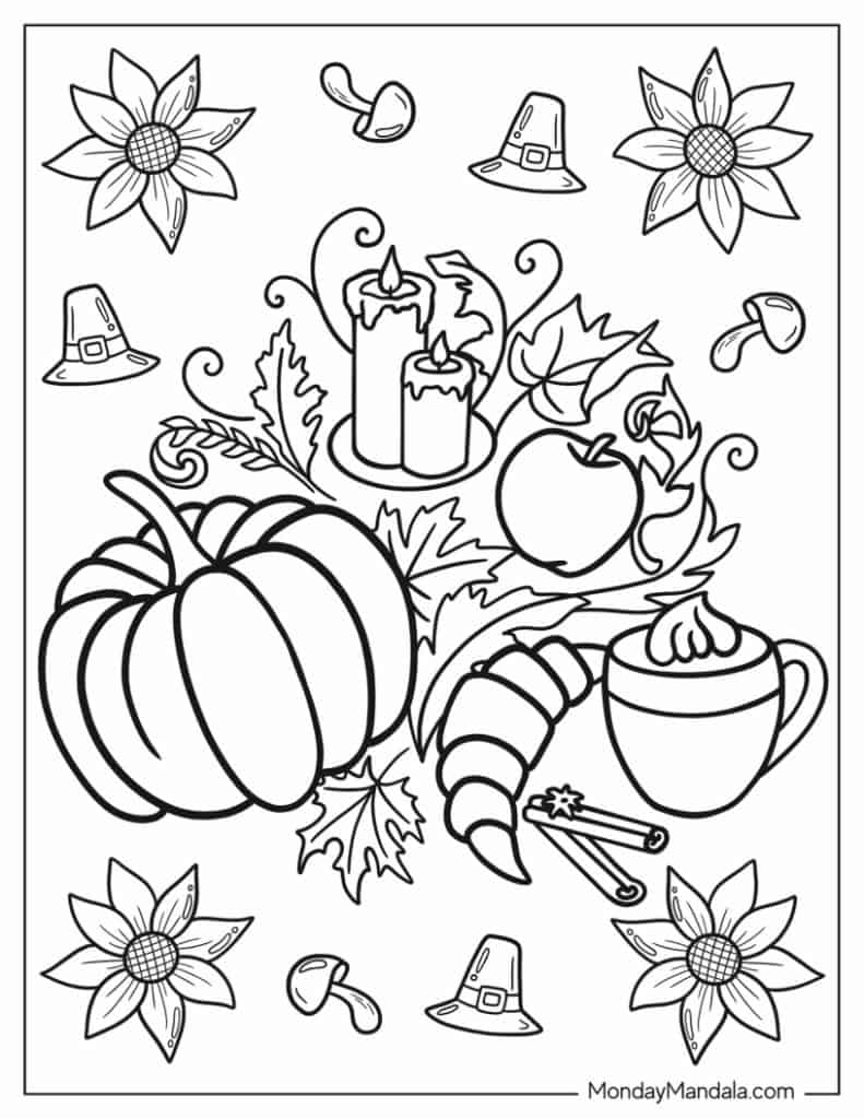 buy thanksgiving coloring printables cheap sale black friday
